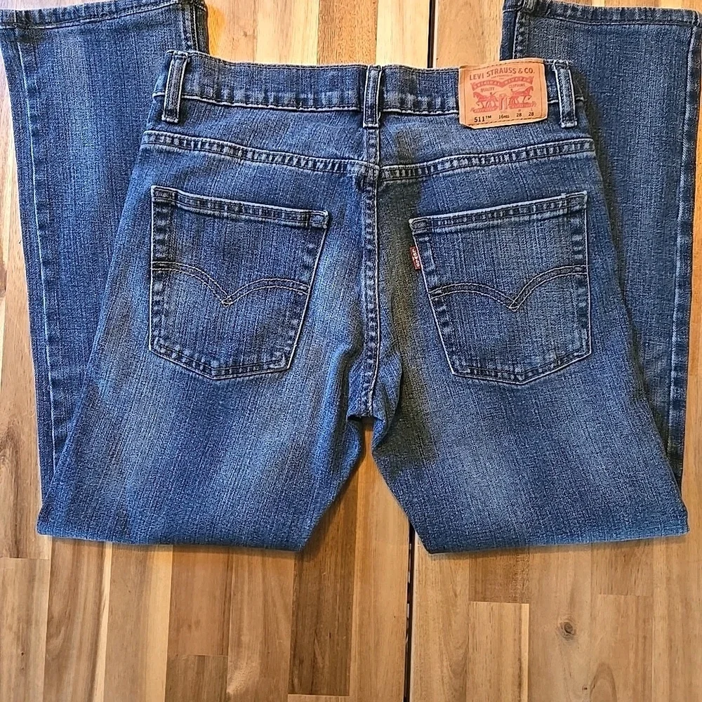 NWOT Levi's 511 Slim fit Boys Size 16 Reg 28x28